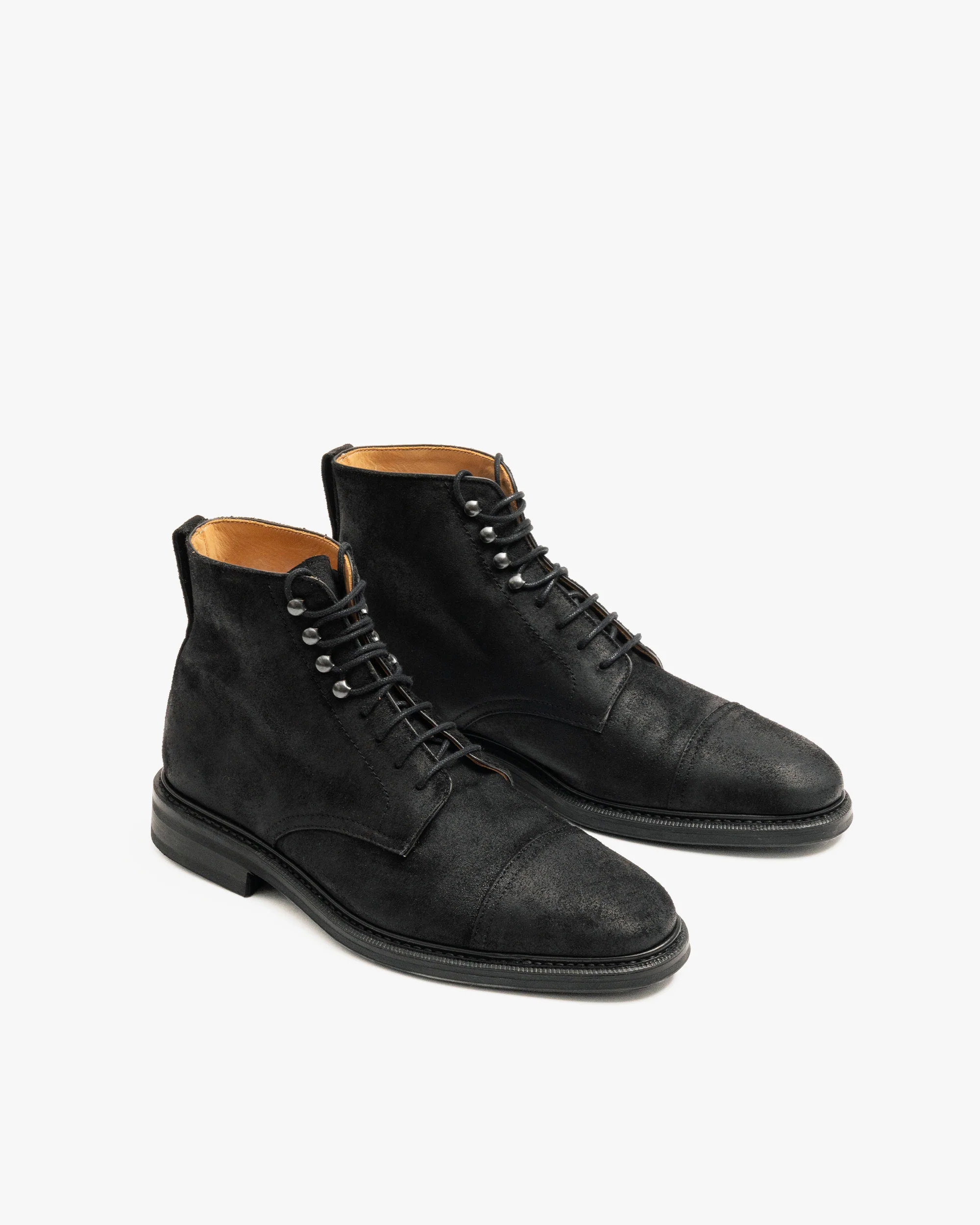 Abisko – Black Waxed Suede - Image 4