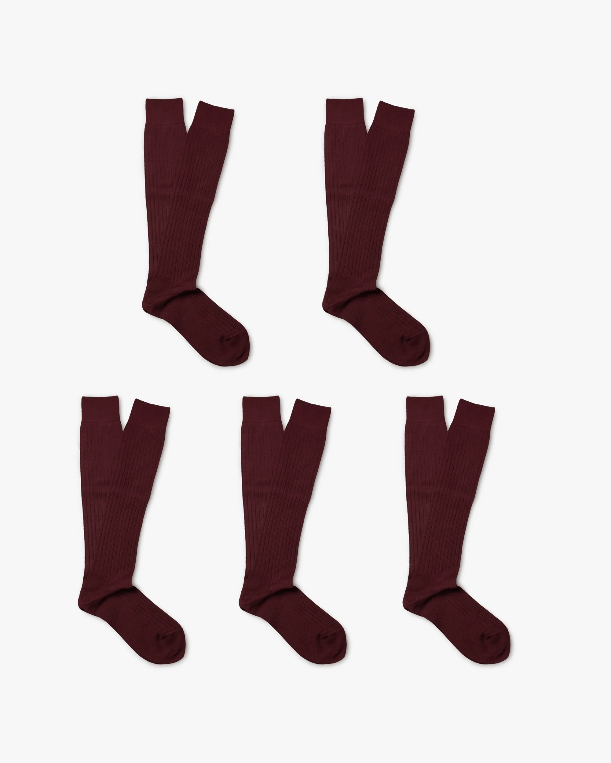 Gustav – Knee-High Merino Socks – 5-pack - Image 3