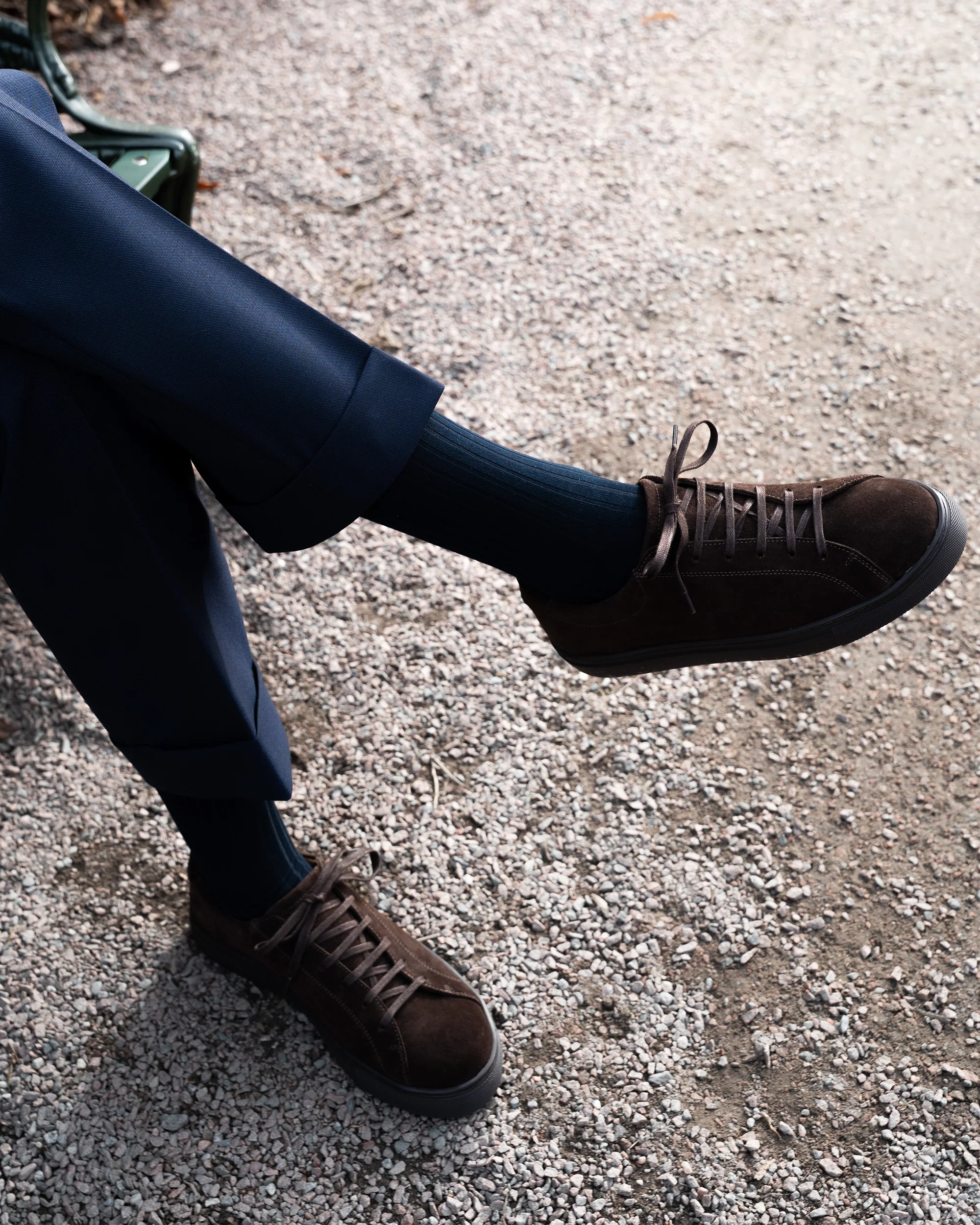 Oaxen Monochrome II – Dark Brown Suede - Image 4